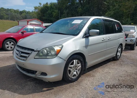 2005 Honda Odyssey Ex-L z USA, uszkodzony, nr VIN 5FNRL38605B415417